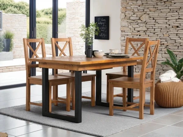 Tulsa Extendable Dining Table 140cm - 180cm - Image 2