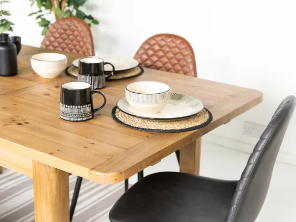 Exeter Extendable Dining Table 140cm - 180cm - Image 3