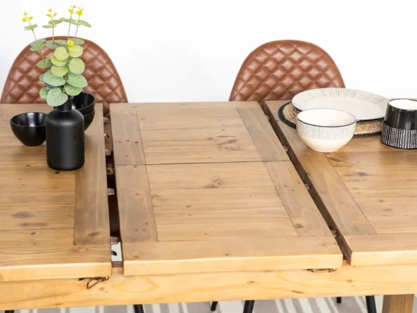 Exeter Extendable Dining Table 140cm - 180cm - Image 4