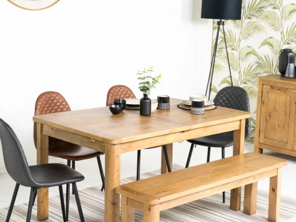 Exeter Extendable Dining Table 140cm - 180cm - Image 2