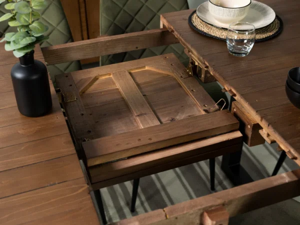 Brooklyn Extendable Dining Table 140cm - 180cm - Image 4