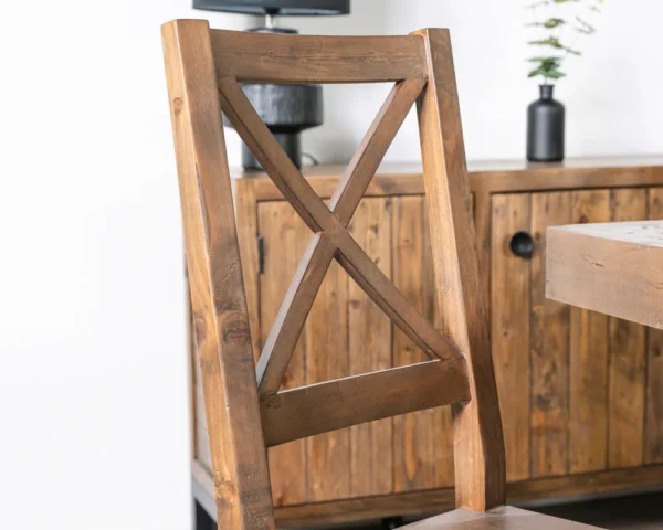 Brooklyn Cross Back Dining Chair (Set of 2) - Image 2