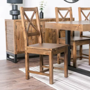 Brooklyn Cross Back Dining Chair (Set of 2)