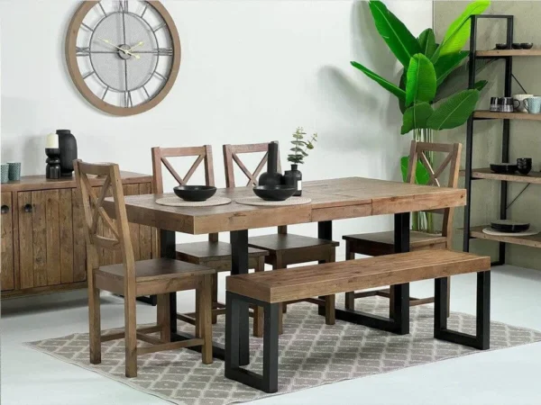 Brooklyn Cross Back Dining Chair (Set of 2) - Image 6