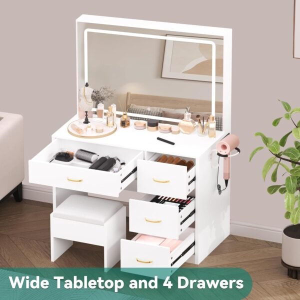 Vanity Table & stool set - Image 5
