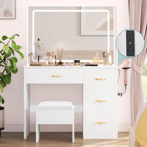 Vanity Table & stool set - Image 3