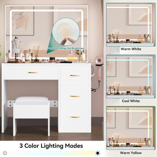 Vanity Table & stool set - Image 4