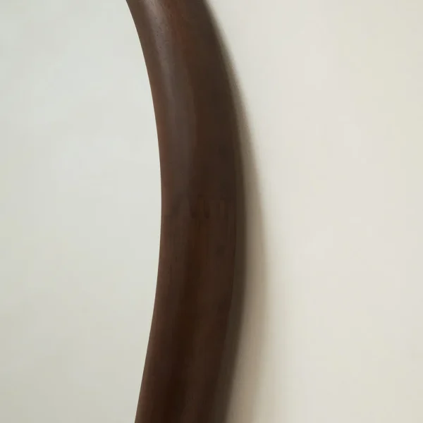 Aaliyah-Extra Large Full Length Dark Wood Irregular Mirror 180cm x 110cm - Image 7
