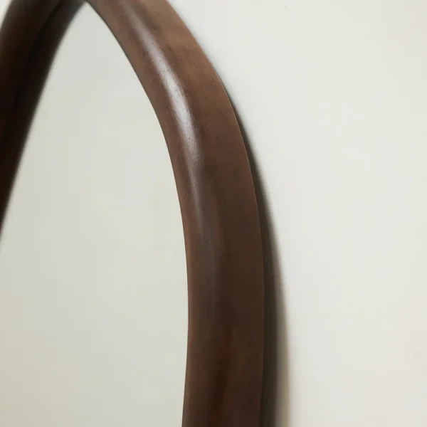 Aaliyah-Full Length Dark Wood Irregular Mirror 180cm x 80cm - Image 9