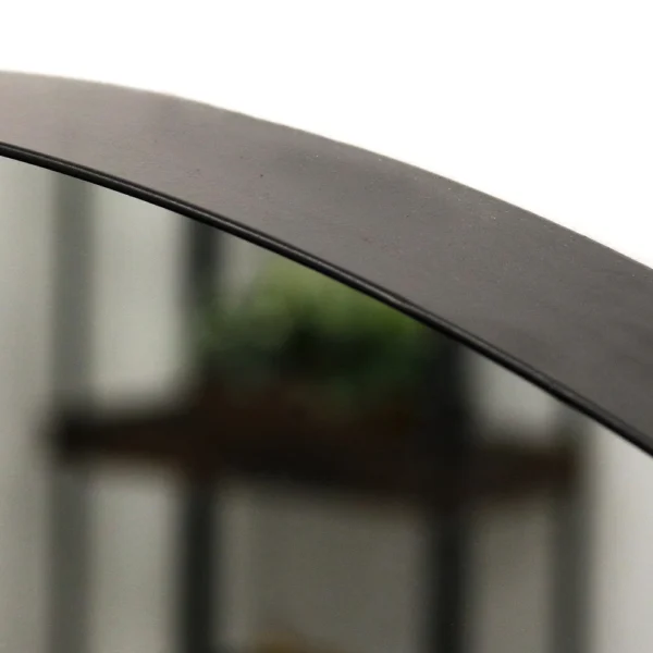 Arcus-Full Length Arched Black Large Metal Mirror 170cm x 80cm - Image 5