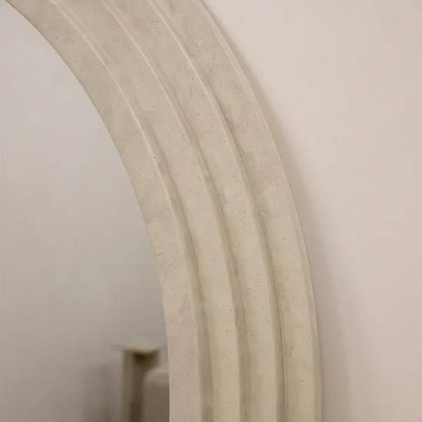 Luciana-Full Length Arched Concrete Mirror 180cm x 110cm - Image 5