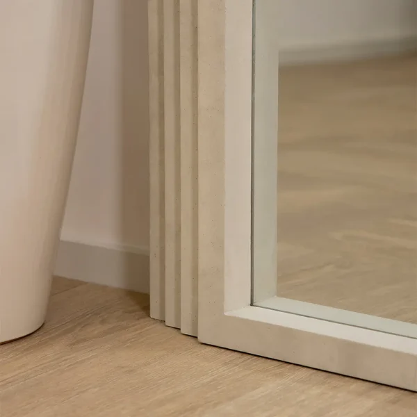 Luciana-Full Length Arched Concrete Mirror 180cm x 110cm - Image 8