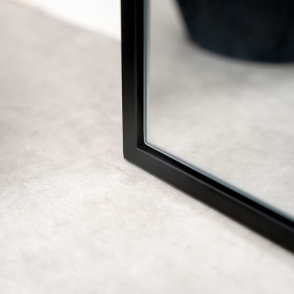 Liberty-Black Full Length Arched Metal Mirror 180cm x 110cm - Image 9
