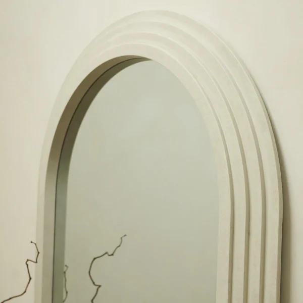 Luciana-Full Length Arched Concrete Mirror 196cm x 104cm - Image 5