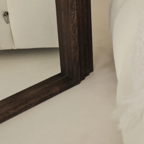 Luciana-Full Length Arched Charred Wood Mirror 180cm x 110cm - Image 8